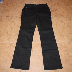 Rose Royce Brianna black bootcut jeans Size‎ 14/34 5RO55-BLK Rubberband Stretch